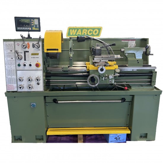Warco D400 x 1000 Metalworking Lathe (gear head with stand and DRO)