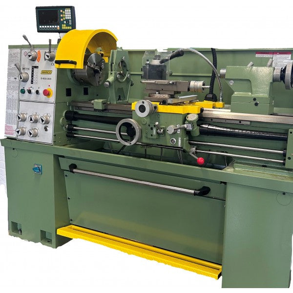 Warco D400 x 1000 Metalworking Lathe (gear head with stand and DRO)